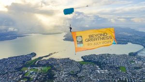 Skydive in Auckland For Women's FIFA World Cup